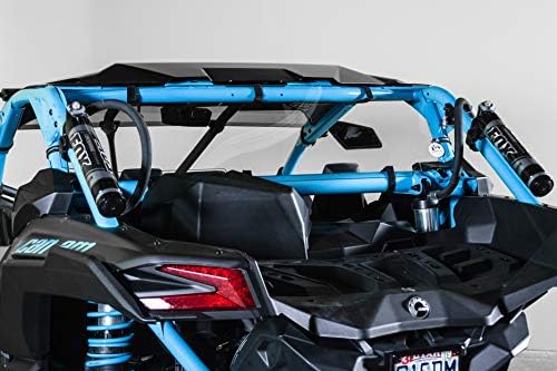 KEMIMOTO Full Windshield For Can-Am Maverick X3 & Max (2017-2025) - Clear, Scratch Resistant Polycarbonate