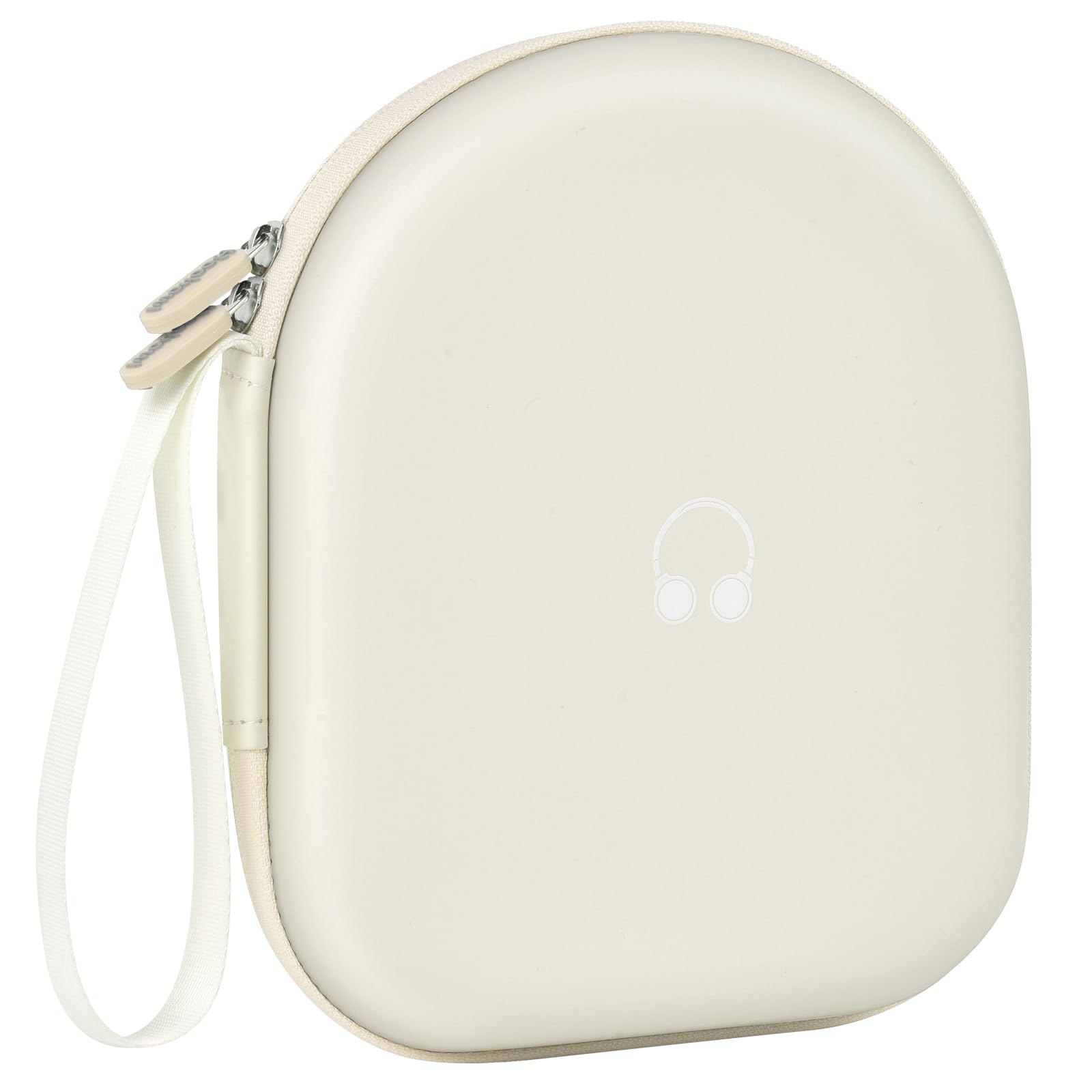 Etui na słuchawki kompatybilne z JBL Tune 510BT/ do Sony WH-CH520/ 520BT/ T570BT/BK bezprzewodowe słuchawki nauszne, etui ochronne Bluetooth, kabel (tylko pudełko) (beżowe)