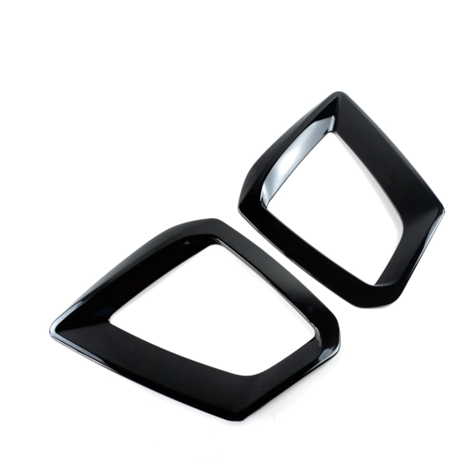 Cadre de phare antibrouillard pour Audi A4 B9 2019-2021 en noir élégant