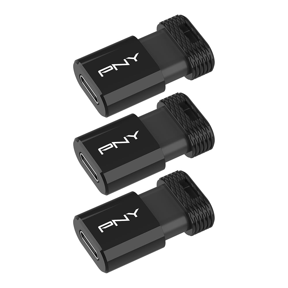 PNY Elite-X Fit 64GB Pack 3 Memoria USB USB-C 200MB/s