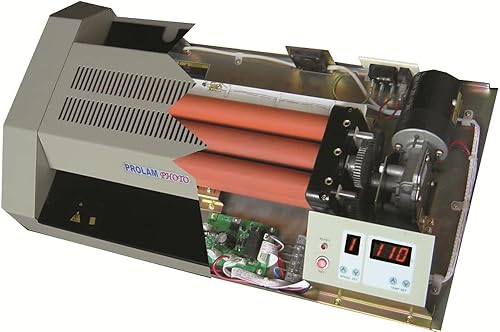 Miniatura 2 de Akiles APLPHOTO Model Prolam Photo Six Roller - Laminador de bolsa de fotos, capacidad de garganta de 12.992 in (13 pulgadas), grosor máximo de la