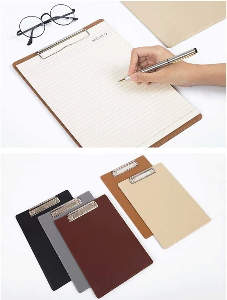 Dossier Rangement Documents 3 PC A4 Presse-papiers Bloc-notes Dossiers De Fichiers Porte-documents École Bureau Papeterie Dossier Sous Chemise Pour Certificats(D)