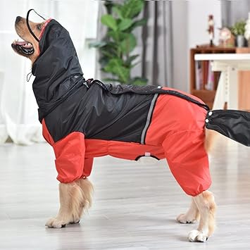 Pet Raincoat Full Coverage | Dog Raincoat (2XL)
