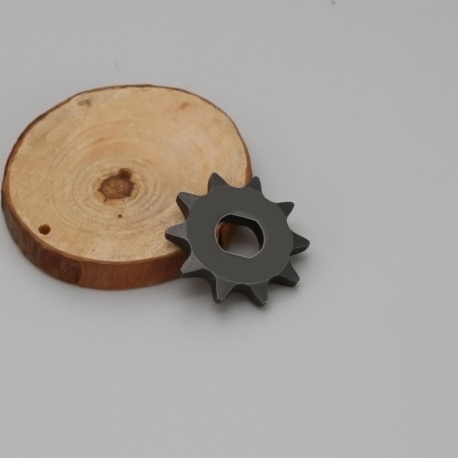SG Store 2 szt. T8F zębatka silnika zębatka silnik synchronizacja zębatka silnik 10 zębów łańcuch do hulajnogi elektrycznej, zwiedzanie samochodu, 8 x 10 mm