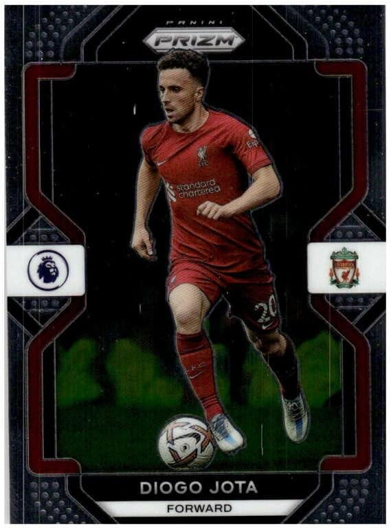 2022-23 PANINI PRIZM PREMEIR LEAGUE #188 DIOGO JOTA LIVERPOOL FC SOCCER OFFICIAL TRADING CARD OF THE PRO