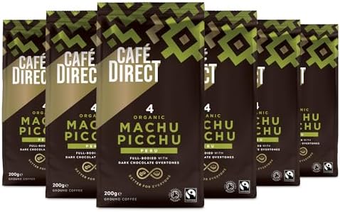 Cafédirect Machu Picchu Organic Fairtrade Ground Arabica Coffee 2...