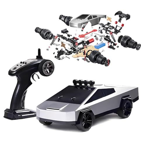 Remote Control Car 4 WD Ultra-Fast Drifting RC Cars for Car Racing Track 2.4 GHz 65KPH 360 Drifting Electric Powered High Speed Race Car for 14+ with Off-Road Tire