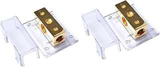 Obuyke 2 Peças De Acessórios Para Fusíveis Automotivos Acessórios Automotivos Fusíveis Automotivos Bloco De Distribuição De Energia Bloco De Distribuição De Energia Acessórios De Áudio