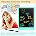 KURATU LCD Writing Tablet Colorful Screen Toys for 3-12 Years Old Boys Girls,Drawing Board Reusable Doodle Board Drawing Pad Kids Electronic Education Systems (10 inch Green-S)