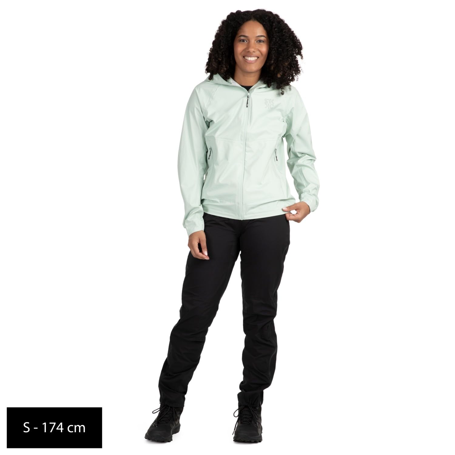Stoic Damen Women's KalmarSt. 3L Full Zip Rain Pants Regenhose