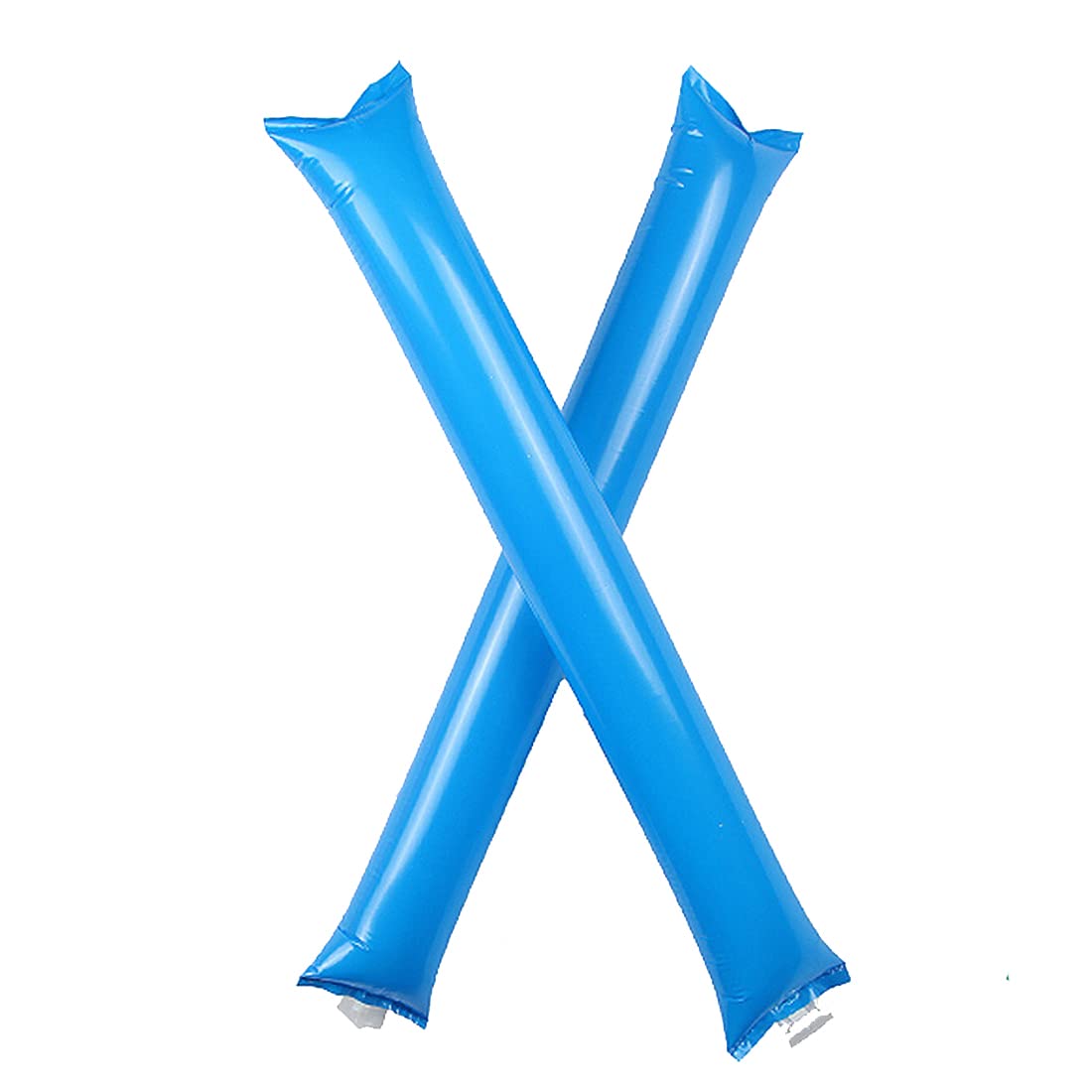 XGOPTS 50 PCS Bam Bam Cheering Sticks Thunder Sticks Inflatable Boom Sticks, Noisemakers Stick for Basketball Football Cheering Sporting Event Wedding Party Supplies (blue)