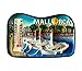MUYU Magnet 3D Mallorca Espagne Aimant de réfrigérateur Thermomètre Style Voyage Souvenir de Autocollant Home & Décoration de Cuisine, Bulgarie Aimant de réfrigérateur