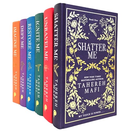 Shatter Me Collector's Edition by Tahereh Mafi 6 Books Collection Set (Shatter Me, Unravel Me, Ignite Me, Restore Me, Defy Me & Imagine Me)