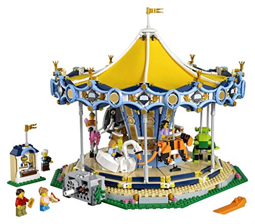 Creator Expert Giostra Carosello, Multicolore, 10257 - Lego - Immagine 3
