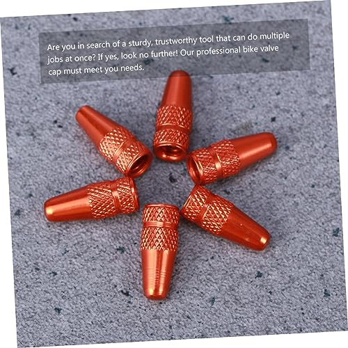 Toyvian Tapas de Válvula de Aluminio para Neumáticos de Bicicleta 36 piezas miniatura 5