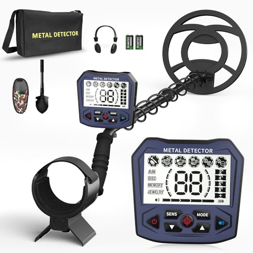 Metalldetektor für Erwachsene und Kinder, einstellbare Länge...