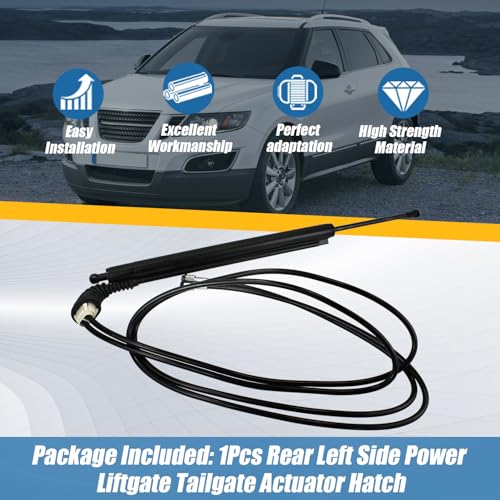 Image of 20928645 Rear Left Power Liftgate Actuator Driver Side Compatible with Cadillac SRX 2010-2016 Saab 9-4X 2011 Replaces 23429744