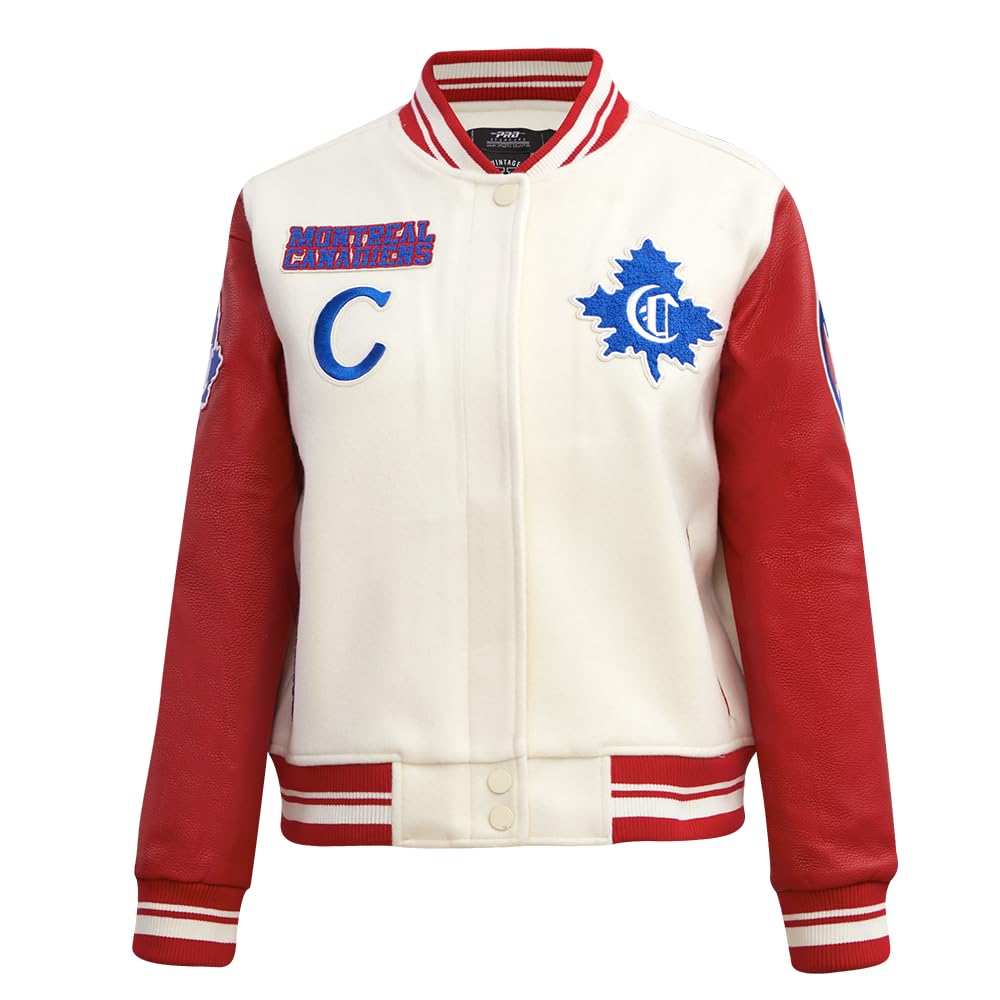 Pro Standard Womens NHL Retro Classics Varsity Jacket