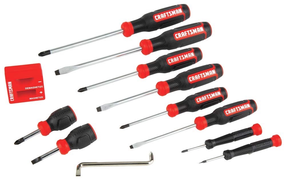 Screwdriver Set, Assorted, 12-Piece (CMHT65071)