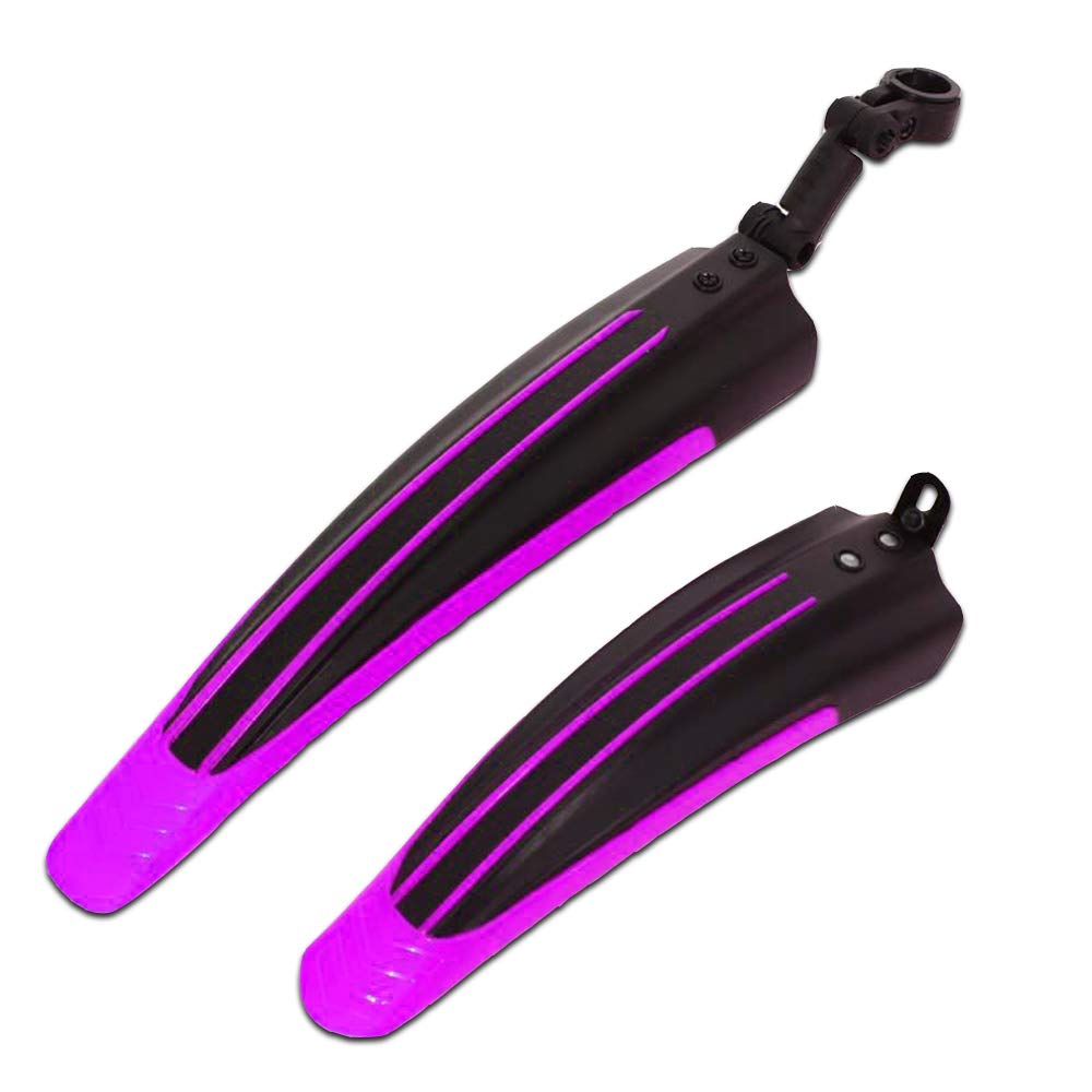 Garde-Boue de vélo, Garde-Boue de vélo électrique, 2 pièces, Garde-Boue Avant et arrière pour vélo de Route et de Montagne (Couleur 9)
