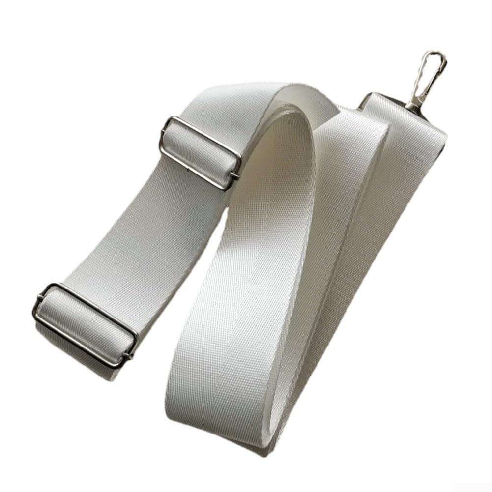 Zoegneer Rete da tennis in nylon centrale con gancio a molla in acciaio , 220 x 5 cm, colore: bianco