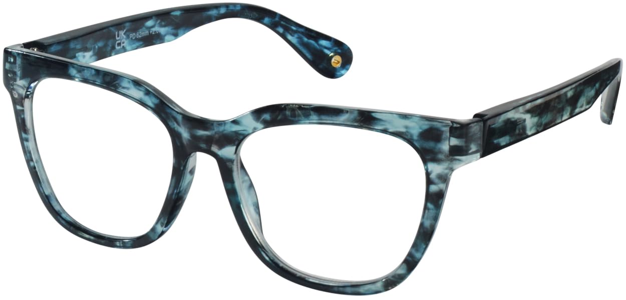 Remaldi Women's Teal Bourne Reading Glasses (, 2.50)