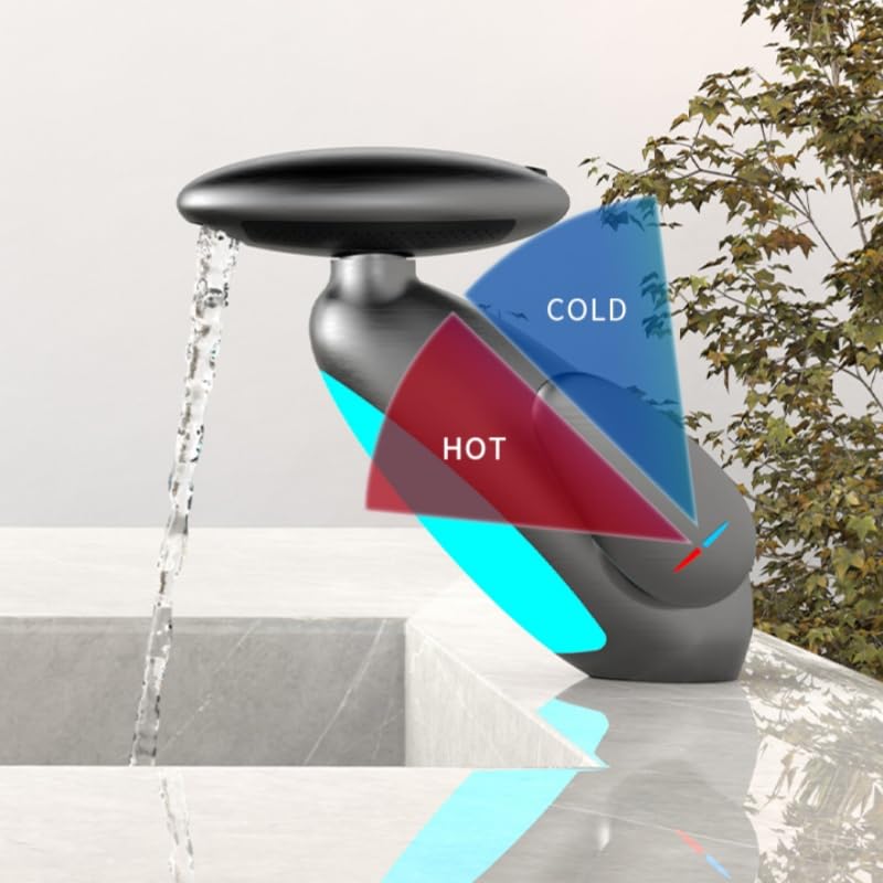 Mitigeur de salle de bain LED VELORE transformez votre routine avec 4 modes d'eau