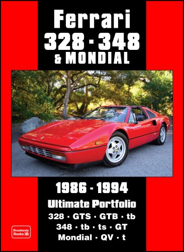  Ferrari 328, 348, Mondial Ultimate Portfolio 1986-1994