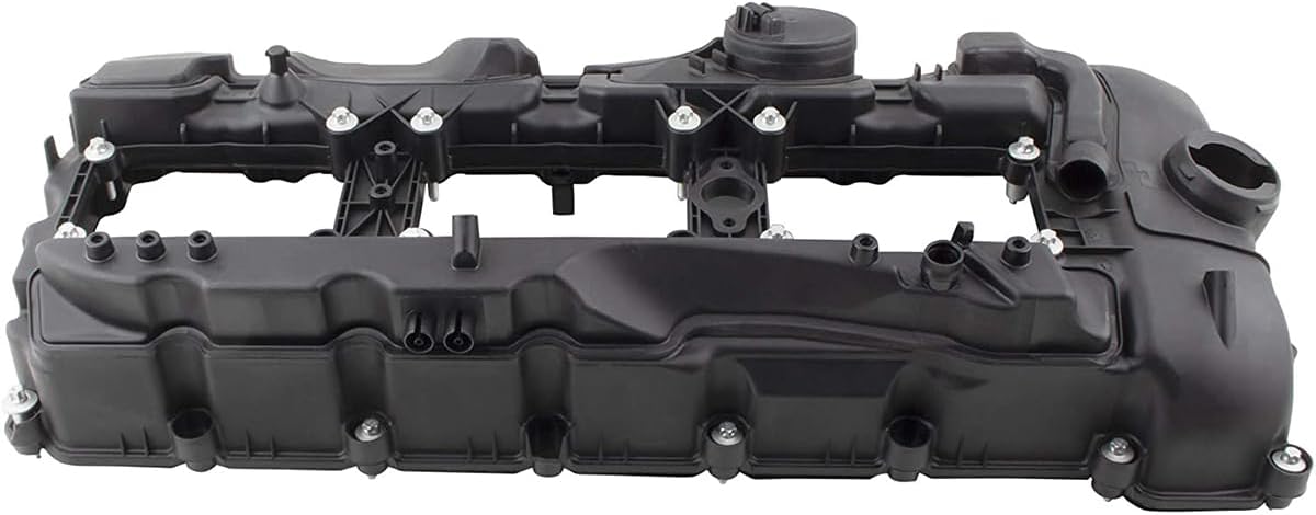 New Engine Valve Cover with Gasket 11127570292 for BMW 335i 535i 2010-2017, 740i 740Li 2013-2015, X3 X5 X6 2011-2019 3.0L 264937 7570292 11-12-7-570-292 N55