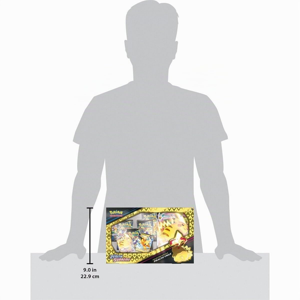 Pokemon | Cofanetto Collezione Speciale Zénith Supreme (EB12.5): Pikachu VMAX | Gioco da tavolo | Carte da Collezionare | a partire dai 6 anni - Versione Francese