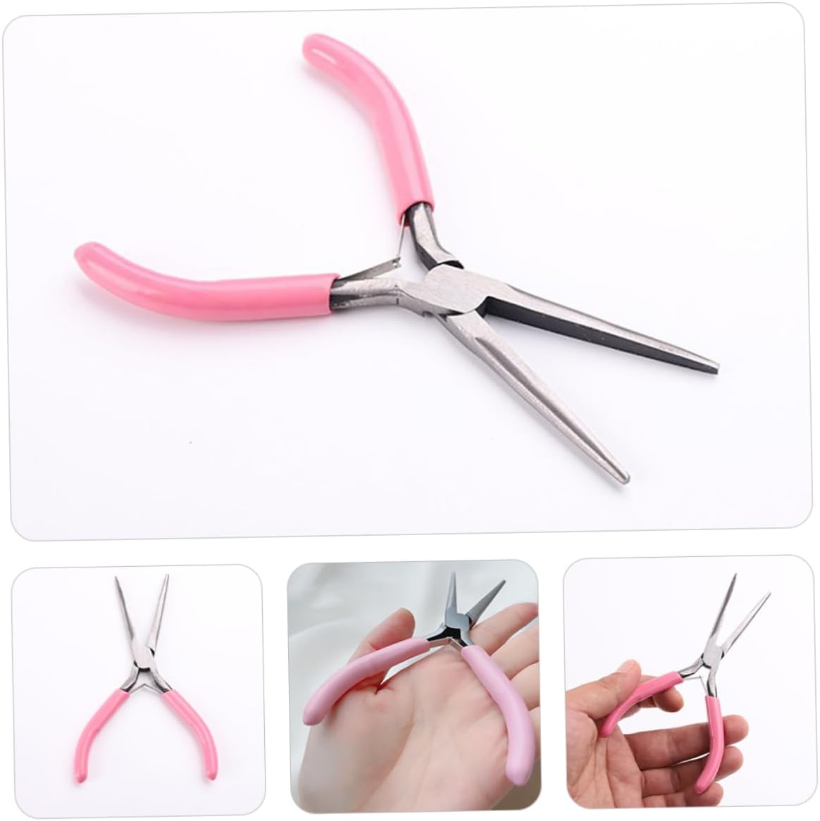 VALICLUD 5pcs Nail Art Plier Professional Shaping Tool for False Nails Multipurpose Jewelry Making Comfortable to Use for Home and