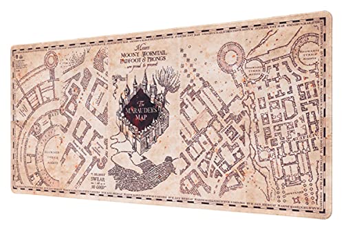 Alfombrilla de ratón XXL Harry Potter Mapa del Merodeador -