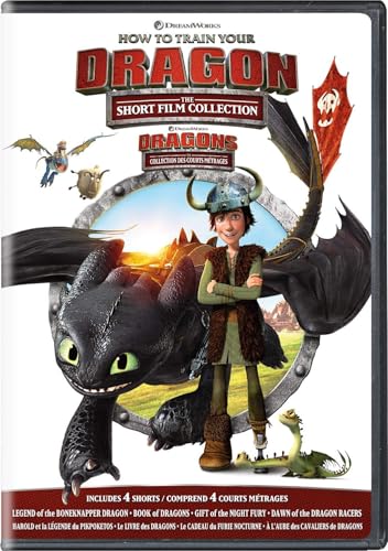 Image of How to Train Your Dragon : 3 Movies + 4 Short Films Collection (2 -DVD Pack)