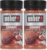 Weber Cowboy Seasoning, 5.6 Ounce Shaker (Pack of 2)
