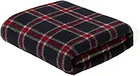 Manta Cobertor Em Microfibra 180x200cm Toque Aveludado Estampada Casal 1 Peça | ADMIRARE (XADREZ)