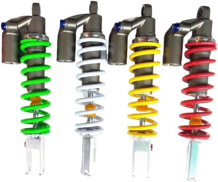 ショックアブソーバー バイクショックアブソーバーオートバイショックダンパーワンピース 405 ミリメートルフォーククランプエンドエア