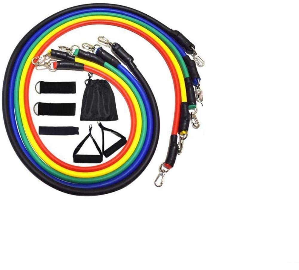 CristaVista Power Resistance Band, Resistance Tube for Exercise, Set of 5 Bands with Foam Handles, Resistance Bands Tube for Home Gym Yoga Workout, Body Stretching Power Lifting (B0BWF7WKSW) Amazon Price History, Amazon Price Tracker