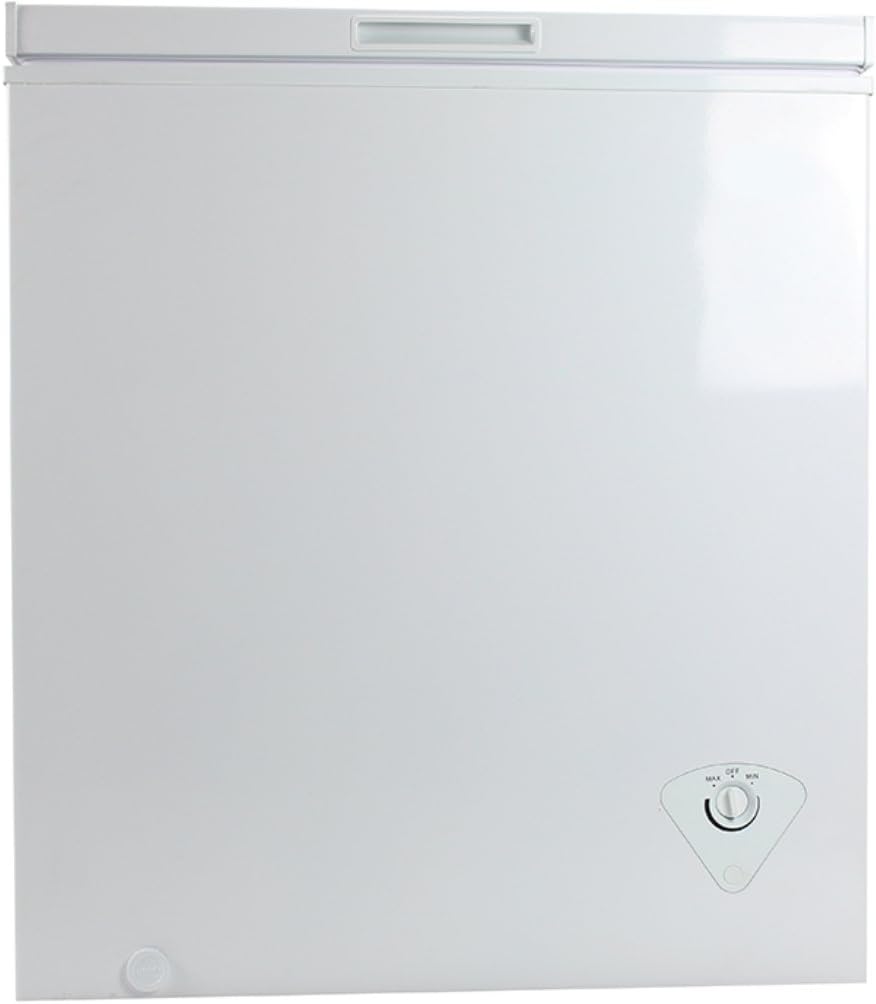 Equator Chest Freezer, 5 Cubic Feet, White