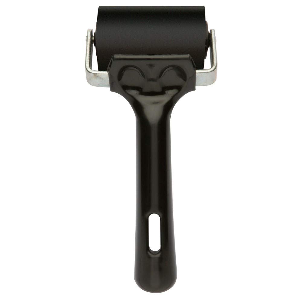 Asint Rubber Roller Brayer Rollers, 2 inch Glue Roller Black Handle for Ink Paint Block Stamping, Printmaking Wallpaper Arts Crafts (B078MLQ9TF) Amazon Price History, Amazon Price Tracker