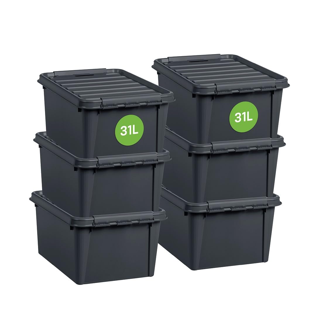 SmartStore Stevige Opbergbox 32L 50x39x26cm - Leen Bakker SmartStore Stevige Opbergbox 32L 50x39x26cm - Leen Bakker