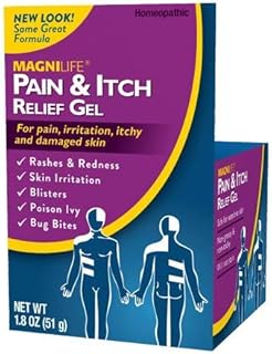 MagniLife Pain and Itch After Shingles Gel, Naturally Relieve Tingling, Irritation and Sensitivity with Jasmine and Mezereon - 1.8oz
