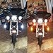 Autokun Motorcycle Highway Bar Lights Universal Fits 1-1/4