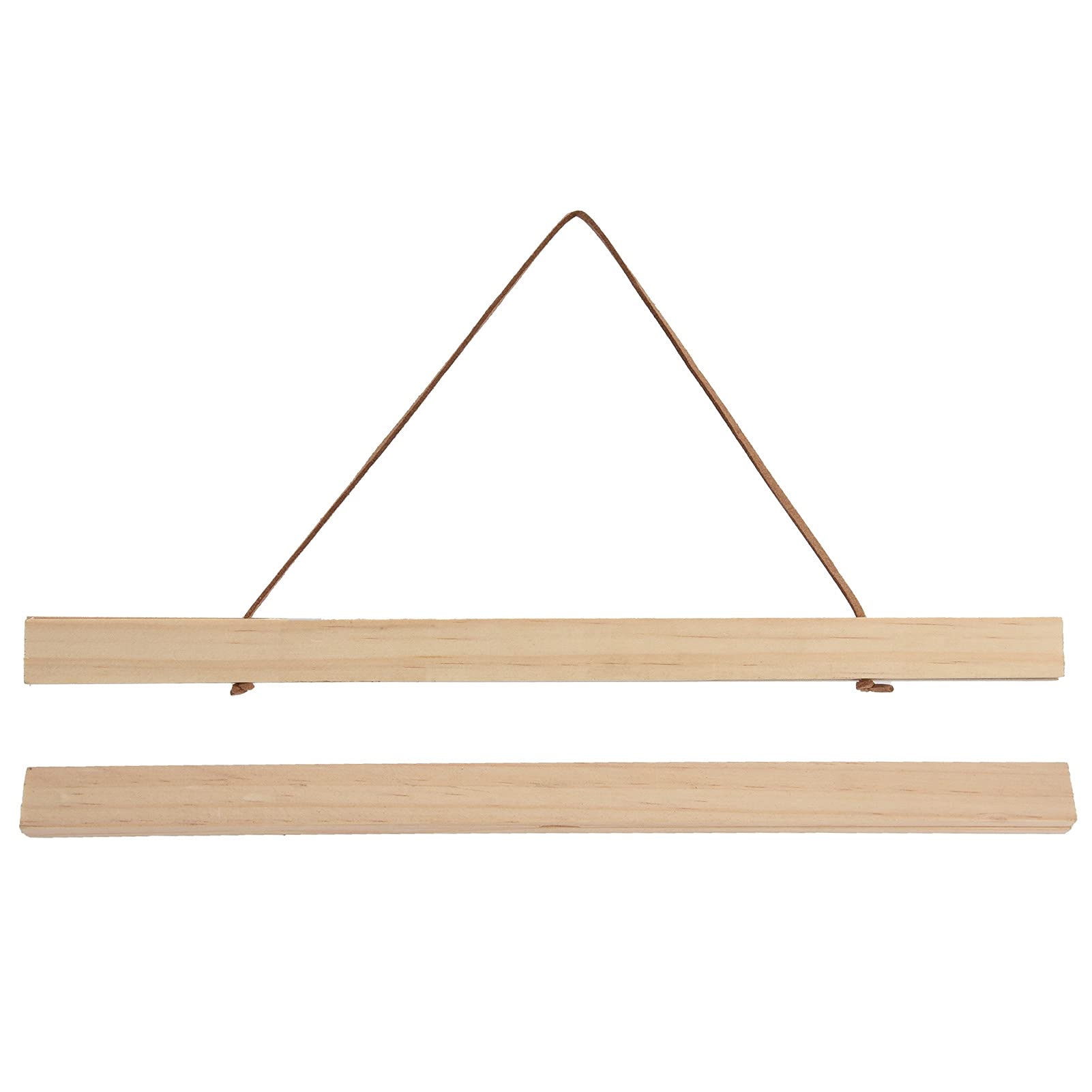 Tomotato Magnetic Hanging Frame - Wooden Poster Hanger - Pine Wood Frame - Suitable for Posters, Art Prints, Canvas, Photos & Artwork (21 * 2.1)
