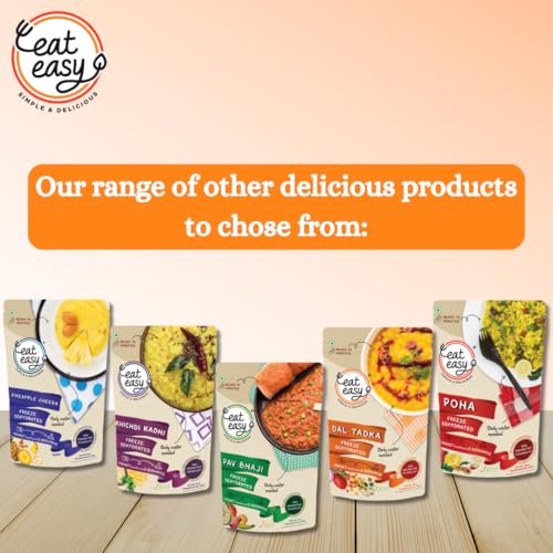 Image of Eat Easy Ready To Eat Jeera Rice - 95gm, Instant Food | Indian Meal, Travel Food | No Preservatives, No Added Artificial Colours & Flavours | Just Add Water and Cook