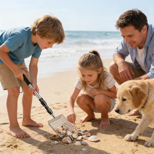 Tamis de plage durable en acier inoxydable de qualité supérieure - 2