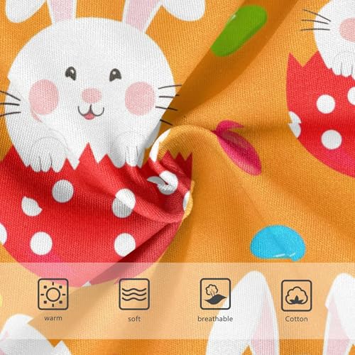 Colorful Girls Underwear Toddlers 2t Cotton Cute Panties Girl Cute Rabbits White Easter Bunny Briefs Kids Undies3