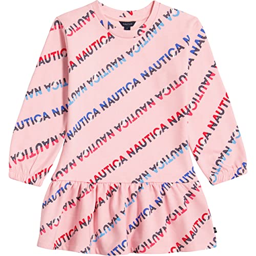 Robe sweatshirt Nautica en molleton corail taille 16 ans pour fille à manches longues
