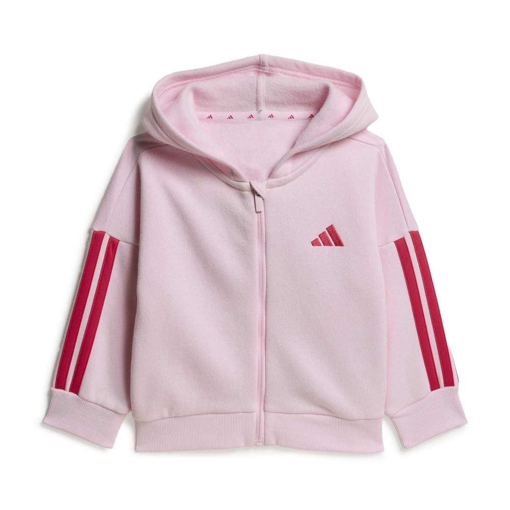 adidas Unisex bebé Essentials Jogger Track_Suit, clear pink/power pink, 3-4 Years
