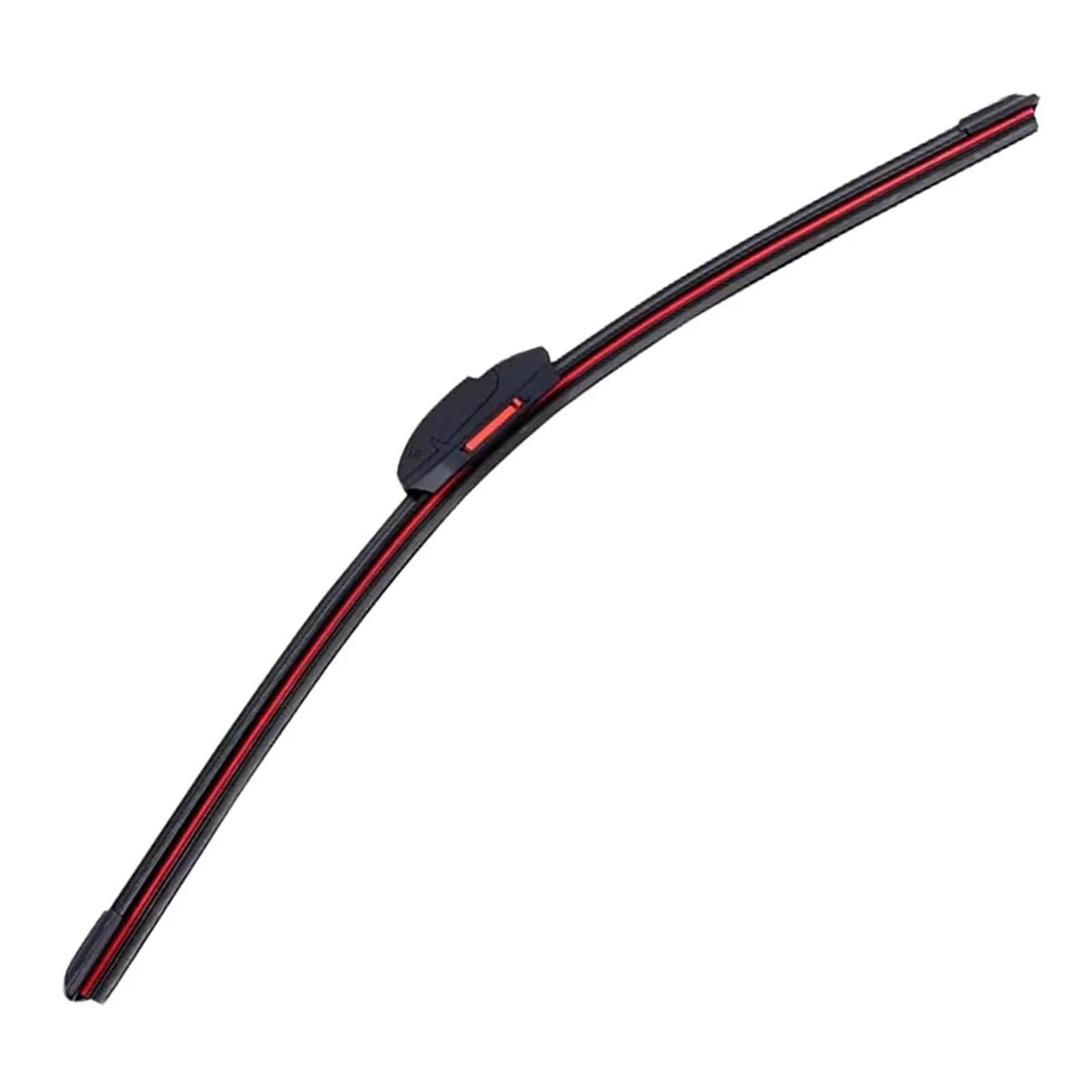 Washer Spray Jet Kit Car Wiper Silent Front Windshield Wiper Soft Double Rubber Strip Windshield Wiper 18" 20" 22" 24" 26" Front Windshield Nozzles(21inch (525mm))