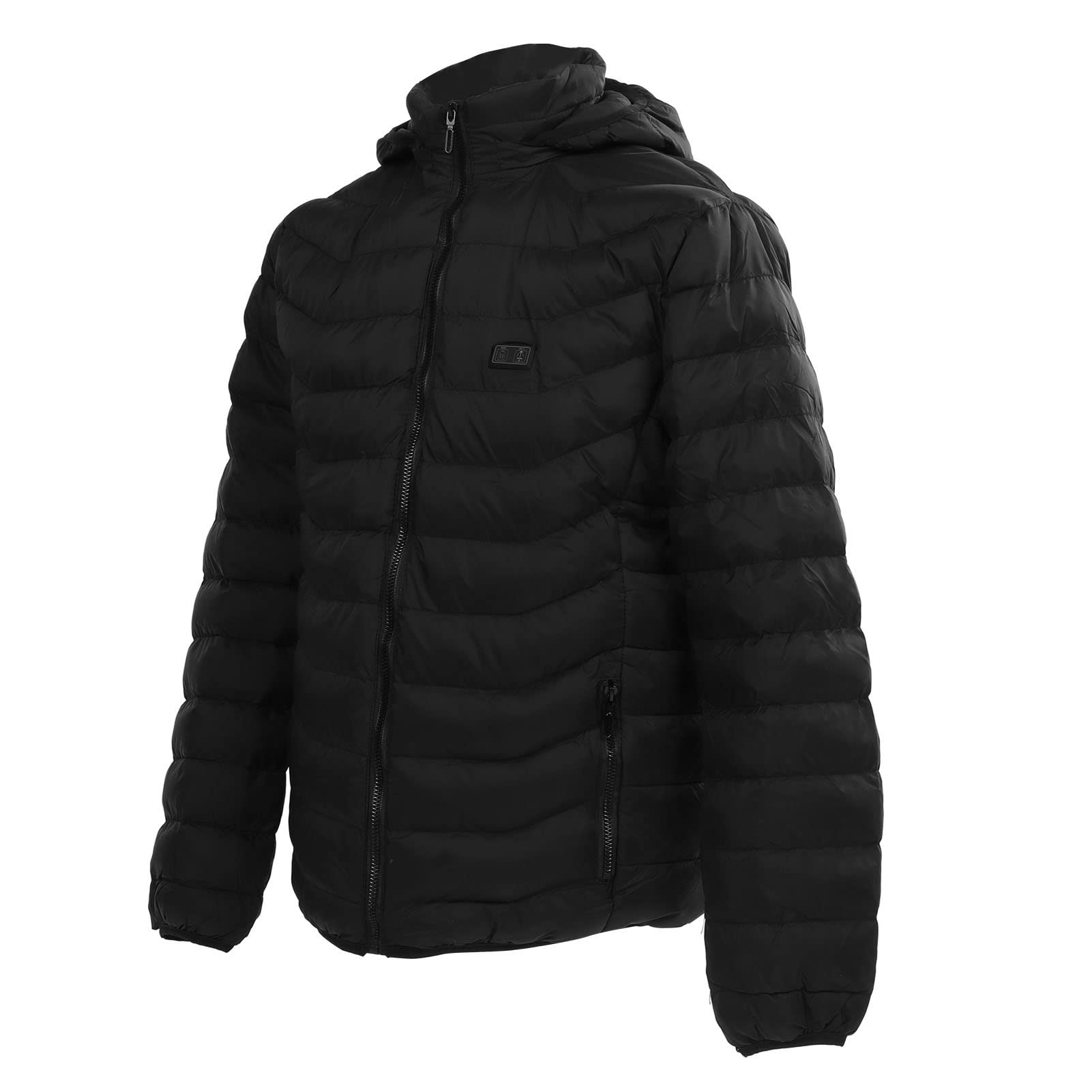 Heated Jacket, Heated Jacket with Hood 3 Gear Changeover Black